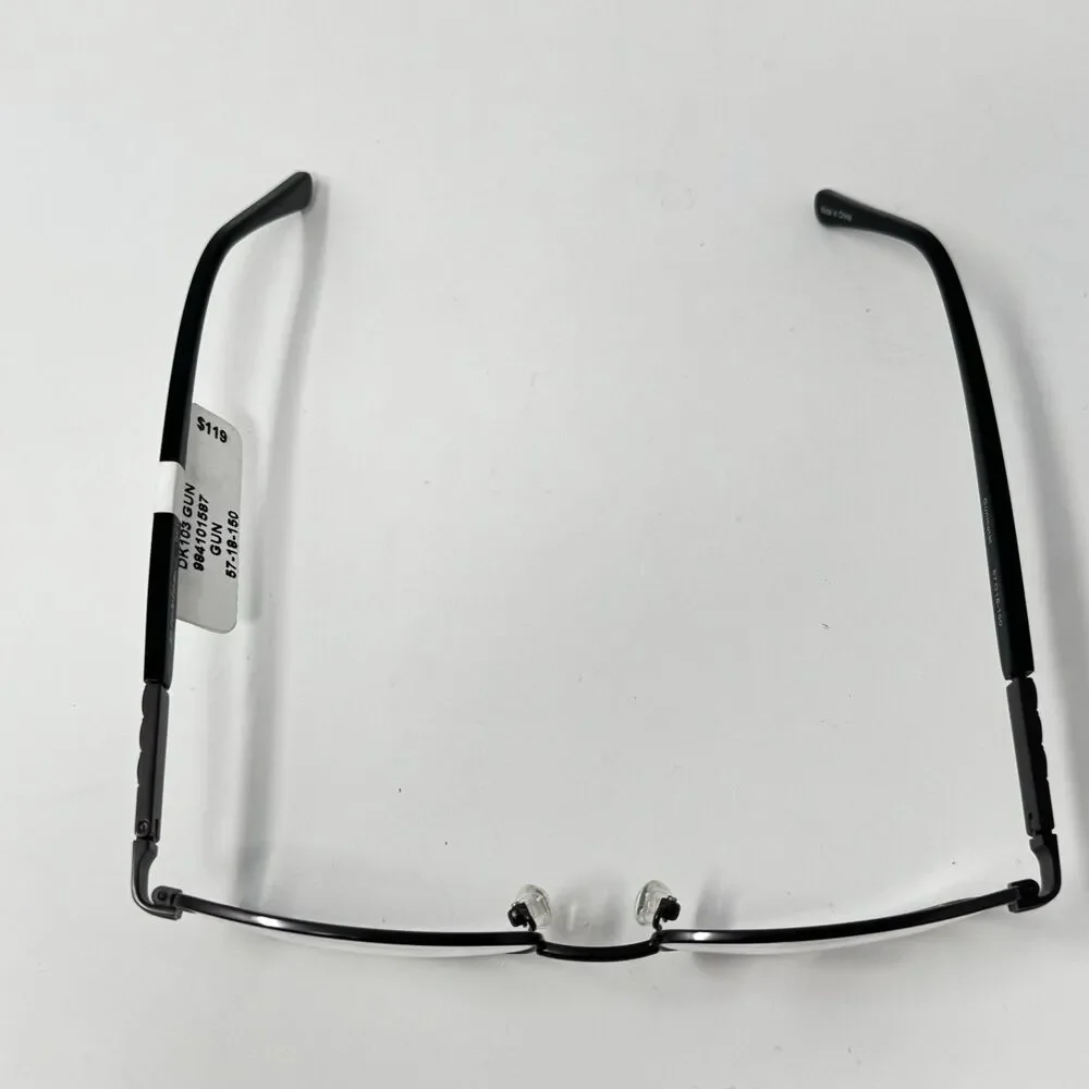 Dickies DK103 Gun Gunmetal 180° Flex Eyeglass Frames 57-18-150